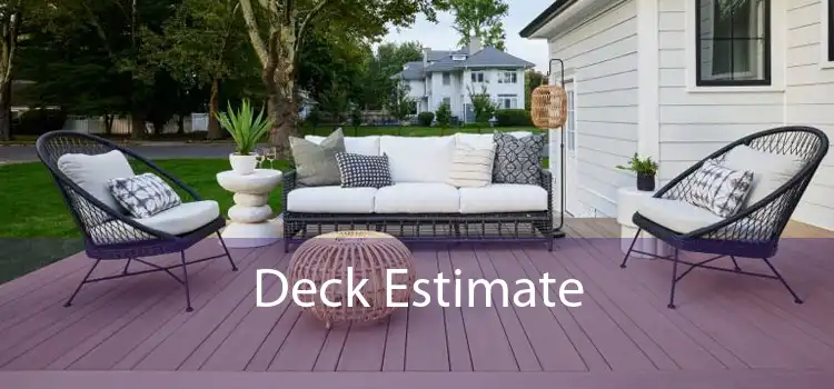 Deck Estimate 