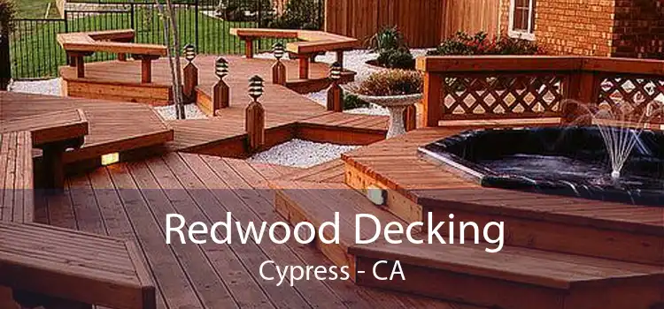 Redwood Decking Cypress - CA
